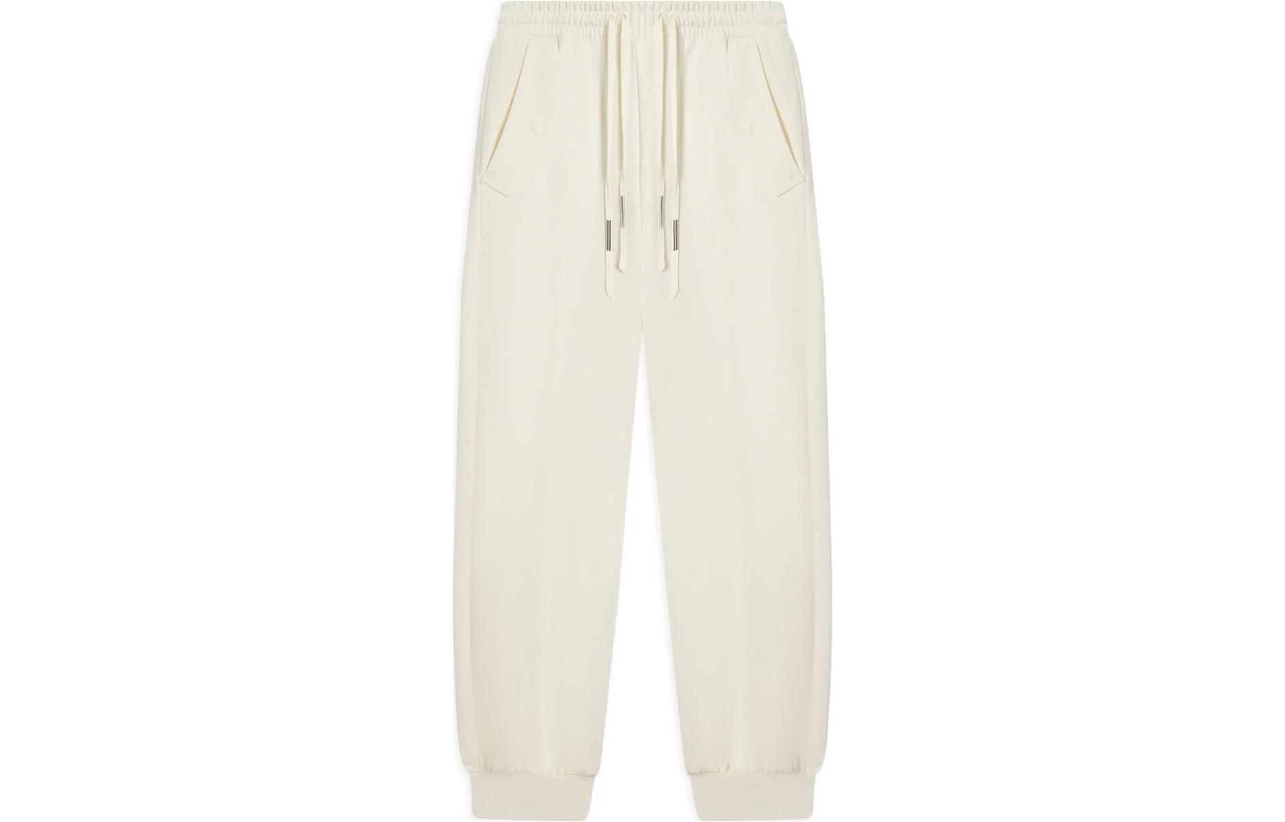 

Ли Нин совместно с Джеки Чаном серия Кунг-Фу вязаные спортивные брюки мужские цвет LINING, экрю