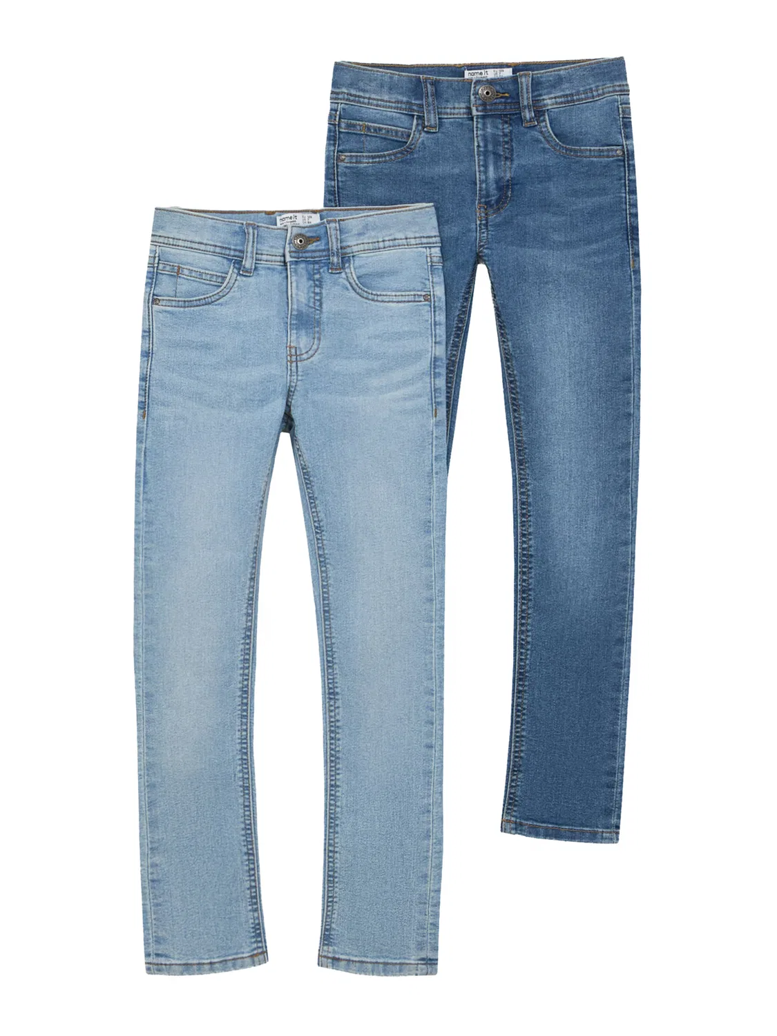 Обычные джинсы 'NKMSILAS' Name It, Blue Denim
