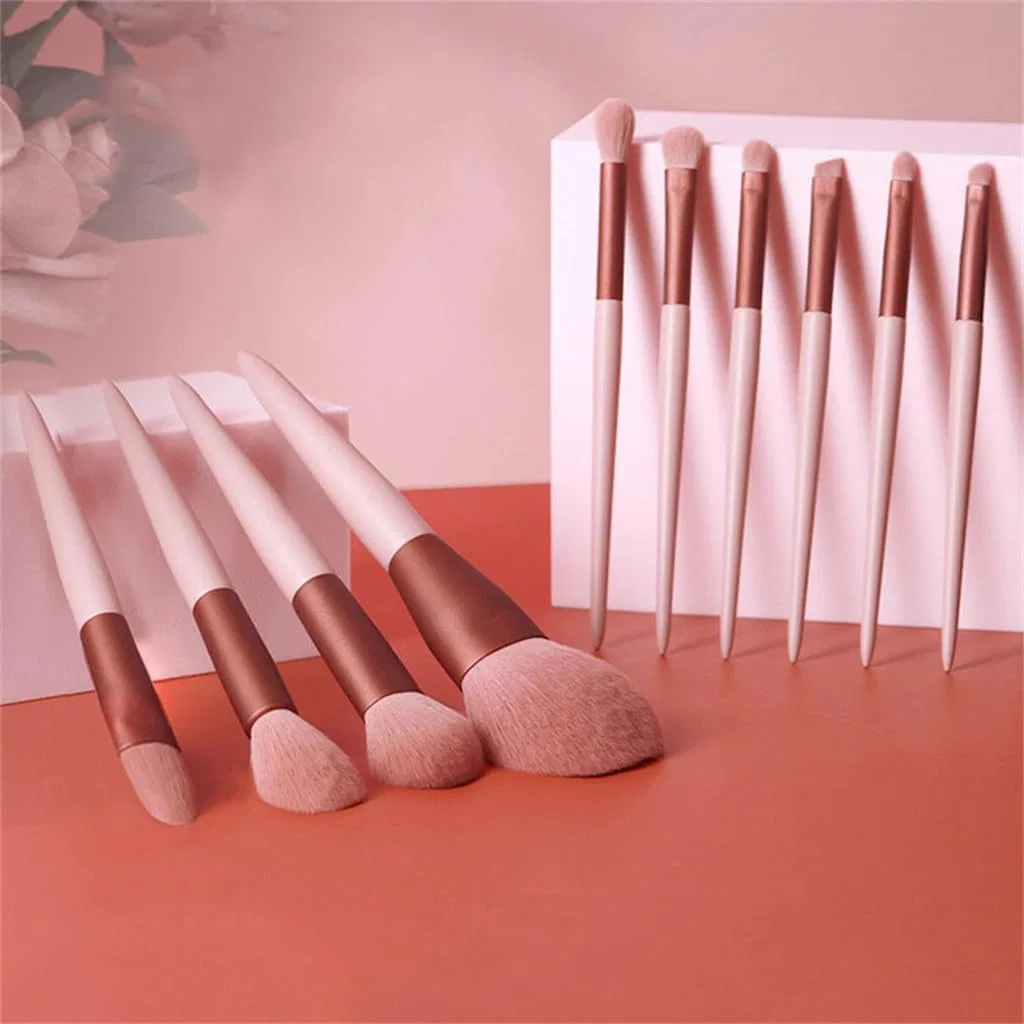 Набор кистей для макияжа Smokey Rose BSKUAJH 10 шт 18 см — фото 4