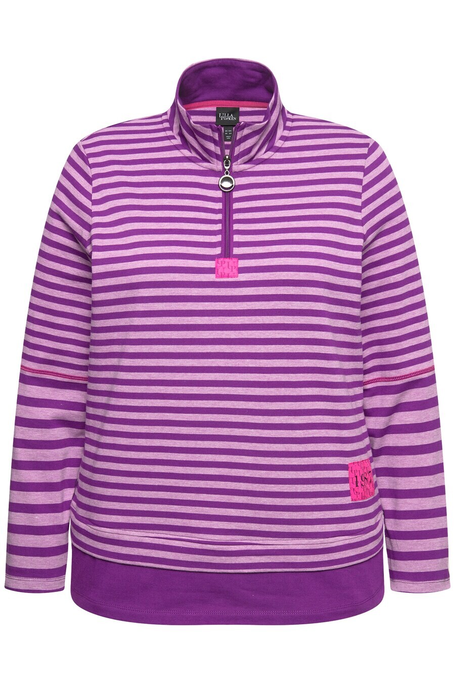 

Лонгслив Ulla Popken Shirt, розовый