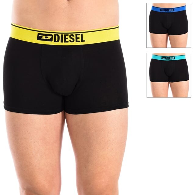 

Набор из 3 боксеров из дышащей ткани 00st3v 0sfav для мужчин Diesel, черный