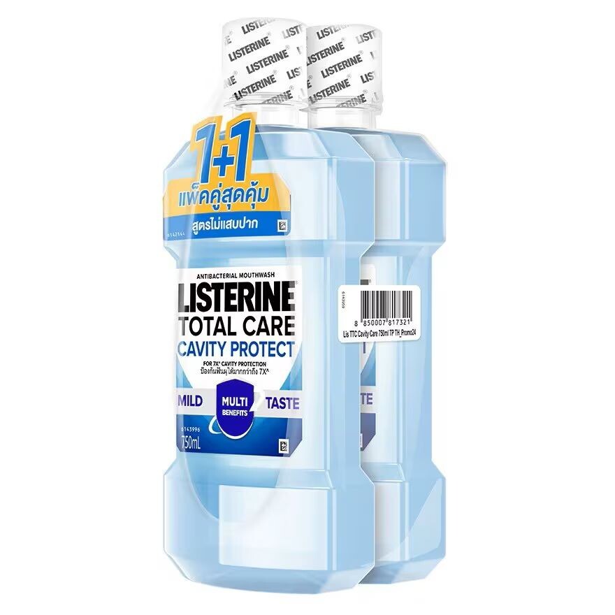 

Listerine Total Care Cavity Protect, 750 мл, двойная упаковка, Blue