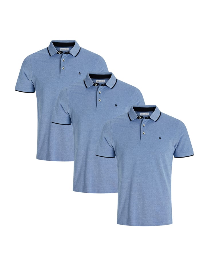 

Футболка поло Jack & Jones, цвет bright cobalt