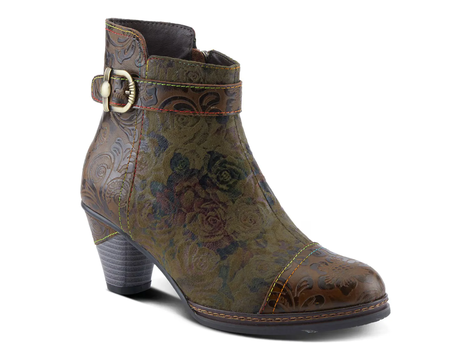 Ботильоны Antilles Bootie L'Artiste By Spring Step, оливково-зеленый