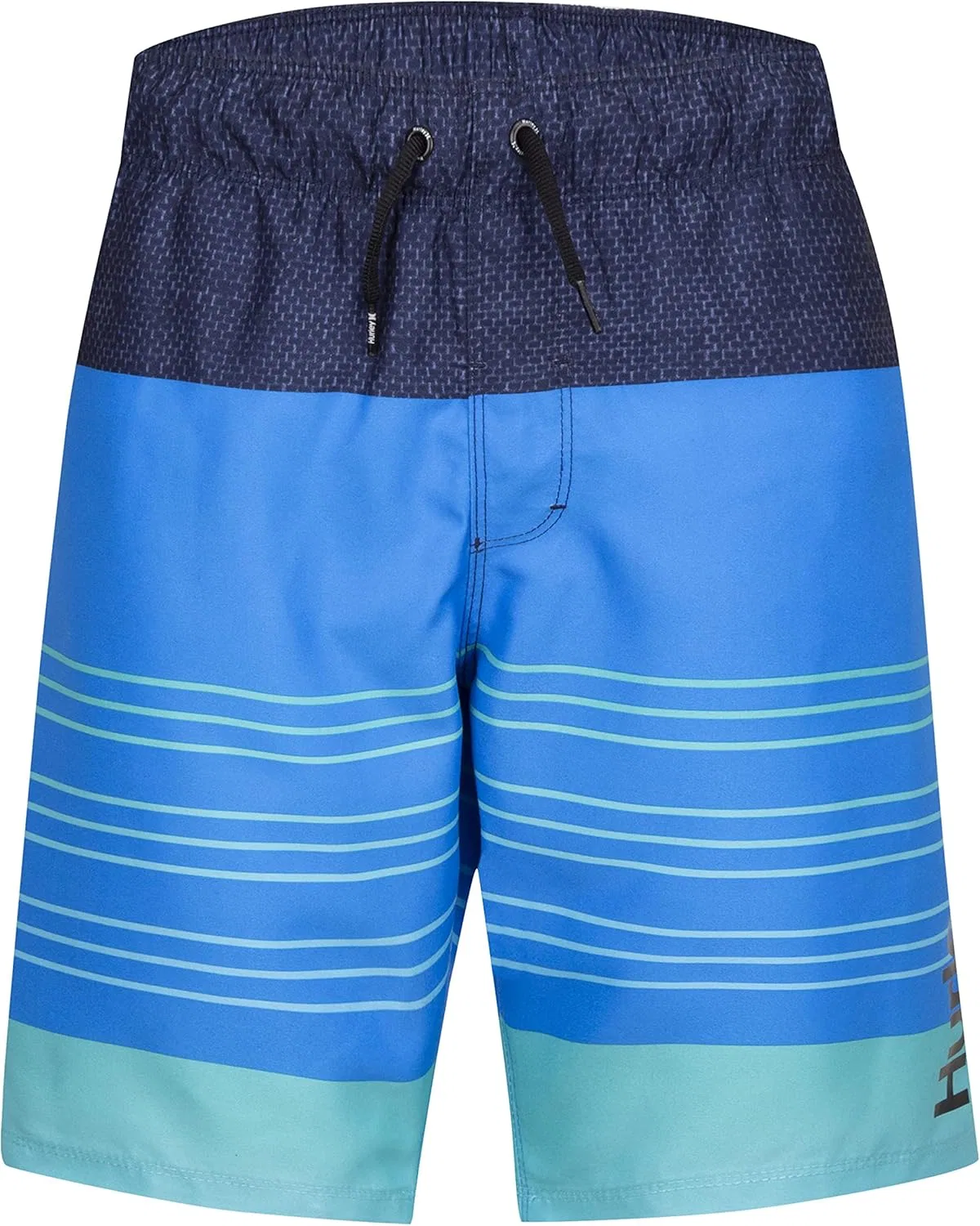 Плавки Hurley Boys' Pull on, Neptune Blue/Striped