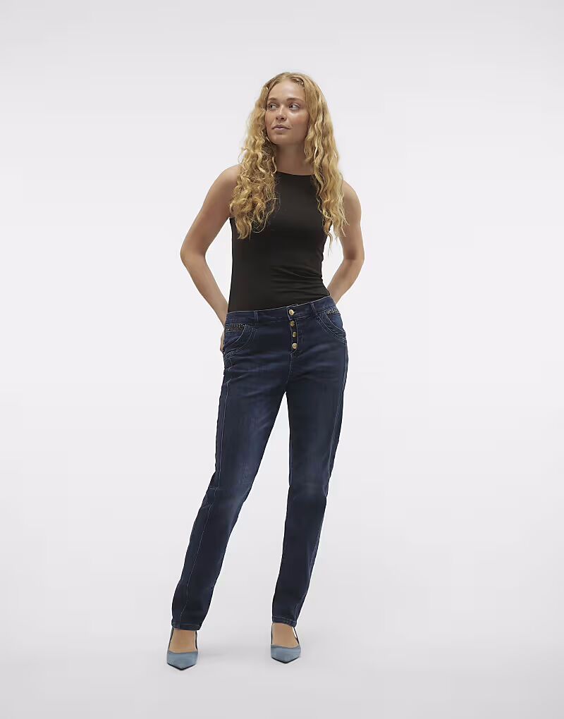 

Джинсы прямого кроя Vero Moda из средне-синего денима