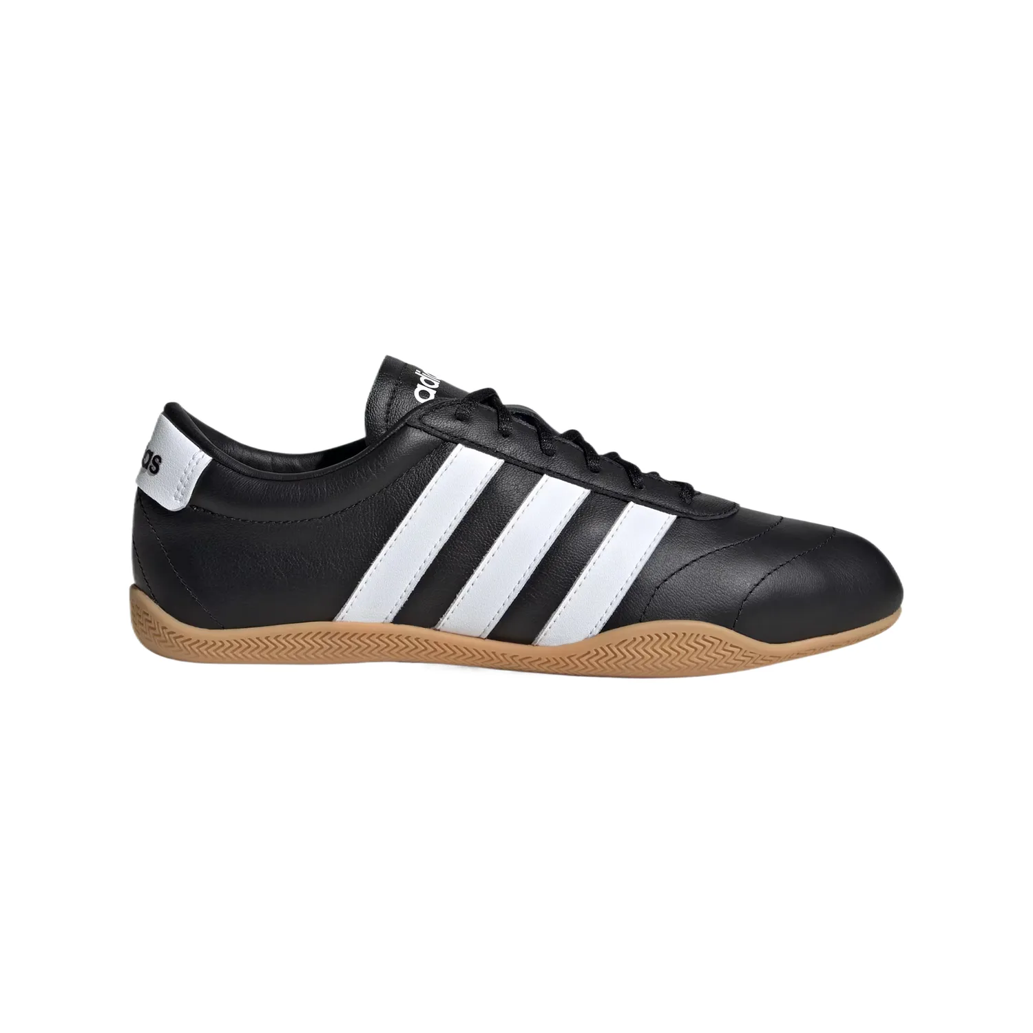 Adidas Wmns Grand Court Lo 'Black White Gum' — фото 3
