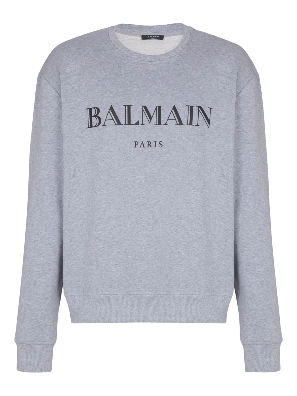 

Толстовка с логотипом BALMAIN, серый