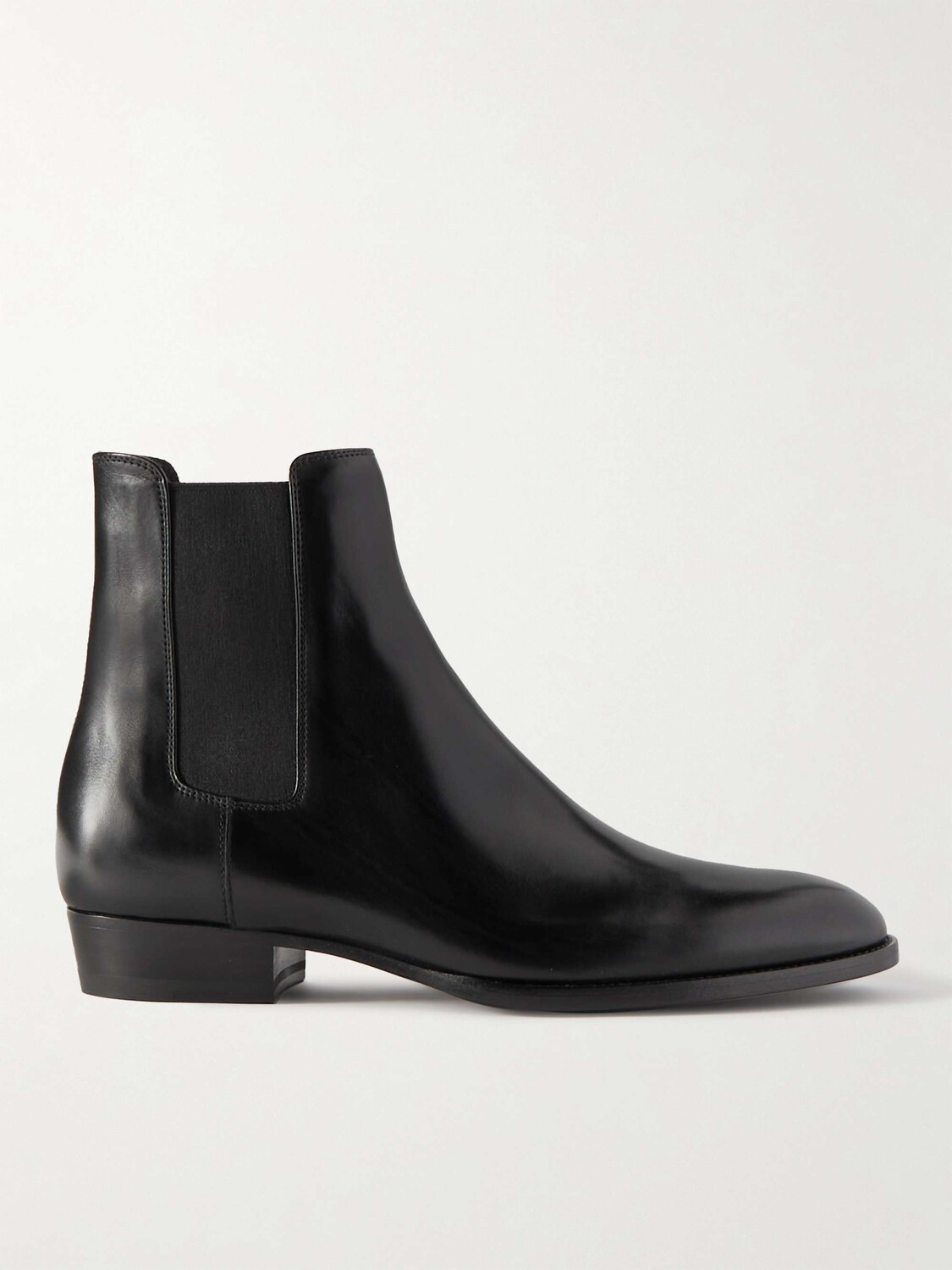 

Кожаные ботинки челси Wyatt SAINT LAURENT, черный