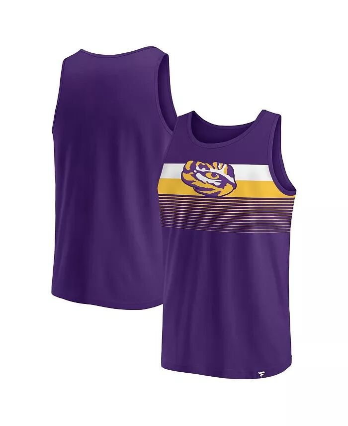 

Брендовая мужская фиолетовая майка LSU Tigers Wild Game Fanatics