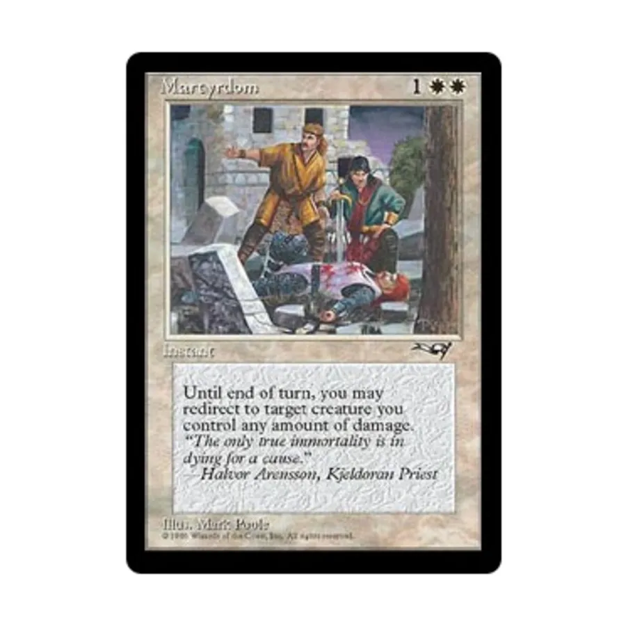 

CCG Мученичество - Вер. 2 (С1), MTG - Alliances