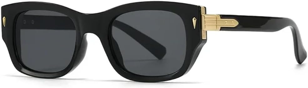 

Солнцезащитные очки для мужчин и женщин - защита UV400 - двухцветные заклепки, градиент "кошачий глаз", для занятий спортом на открытом воздухе и вождения DSVIGF, Tyj273-5