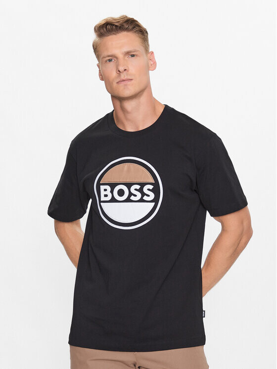 

Футболка стандартного кроя Boss, черный