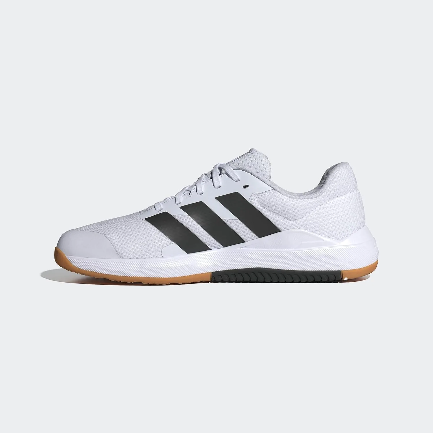 Мужские тренировочные кроссовки Adidas Dropset Base, белый/черный/красный — фото 3