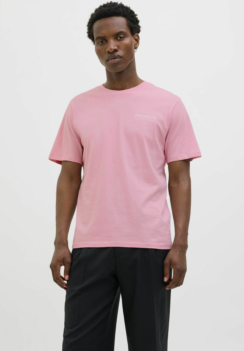 

Футболка с принтом RUNDHALSAUSSCHNITT Jack & Jones PREMIUM, розовый