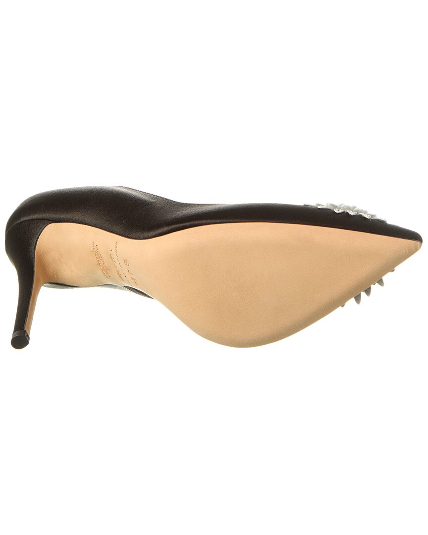 Туфли-лодочки Safa 100 SJP by Sarah Jessica Parker из атласа, черный — фото 4