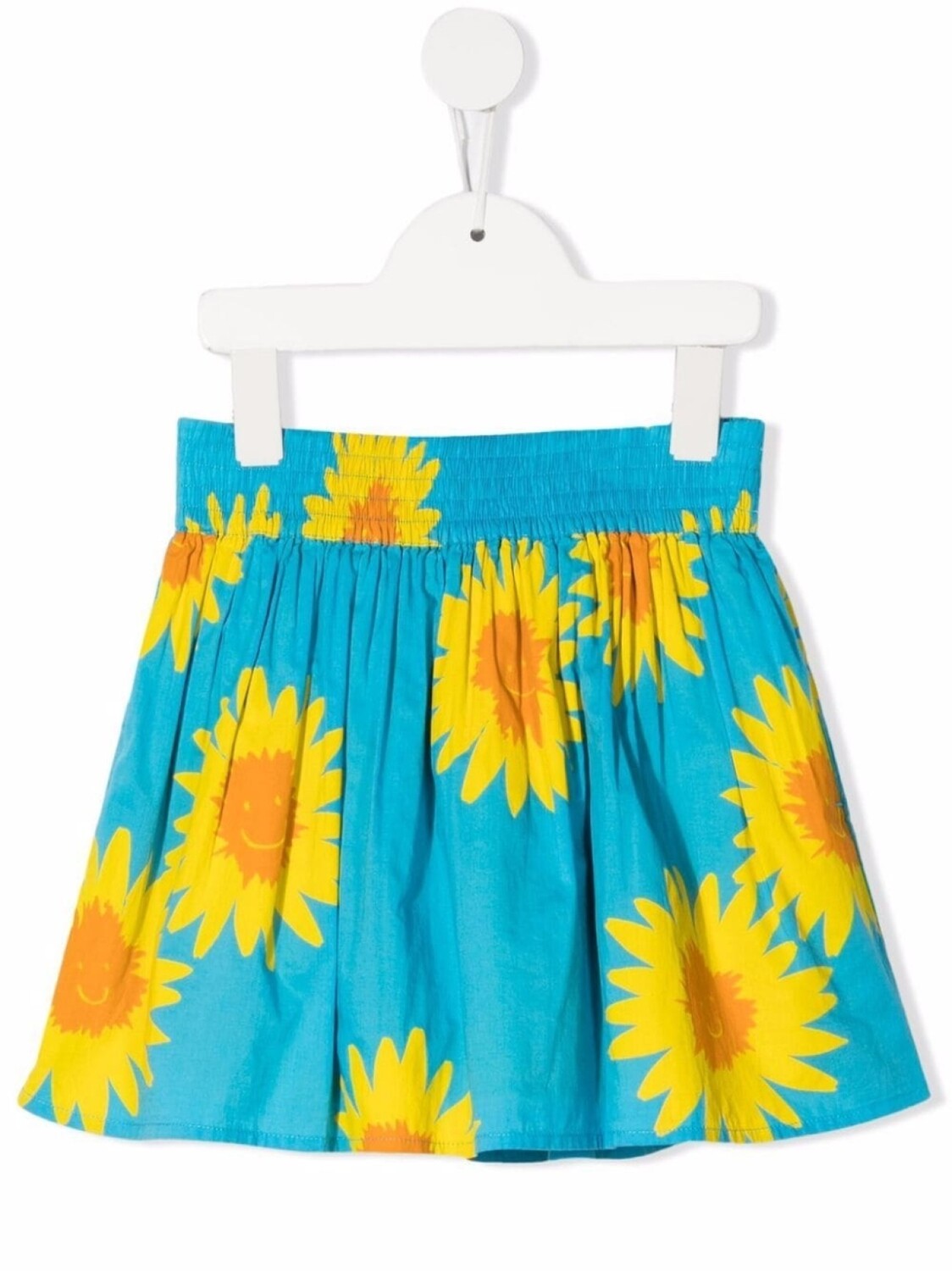 

Stella McCartney Kids юбка из органического хлопка с принтом, синий