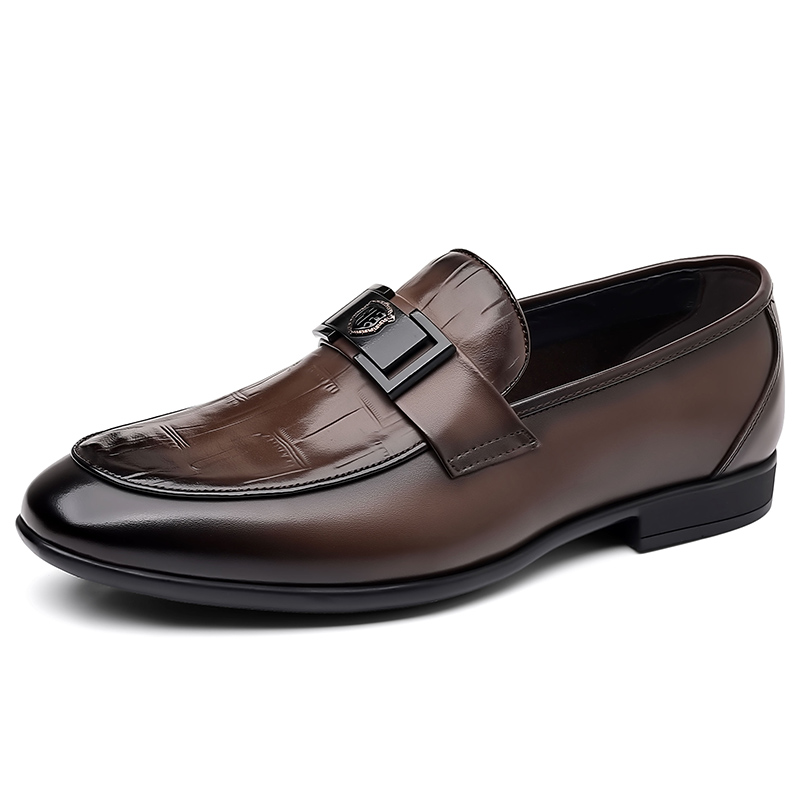 

POPULAR ROUSE PR Коричневые мужские туфли, цвет Brown