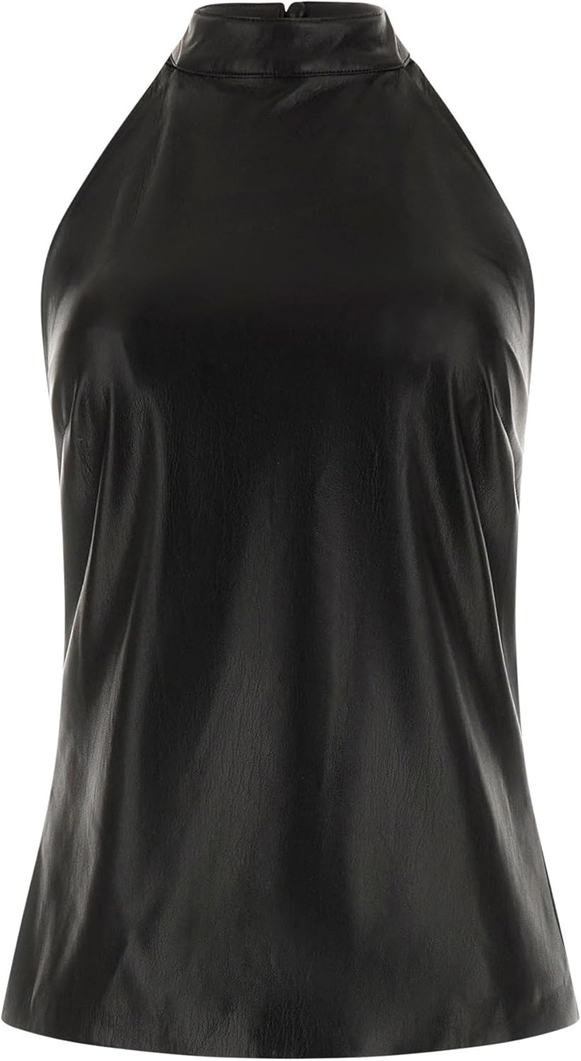 

Женский топ GUESS без рукавов с американской горловиной Violette, Jet Black