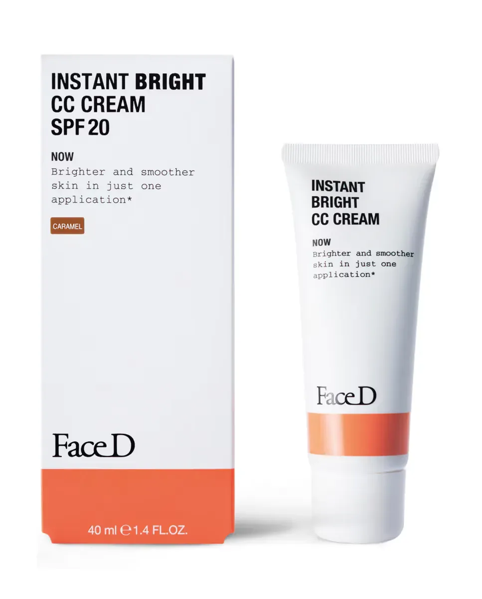 СС-крем Корректирующий Цвет с SPF20 для лица D Face D, Caramel — фото 2