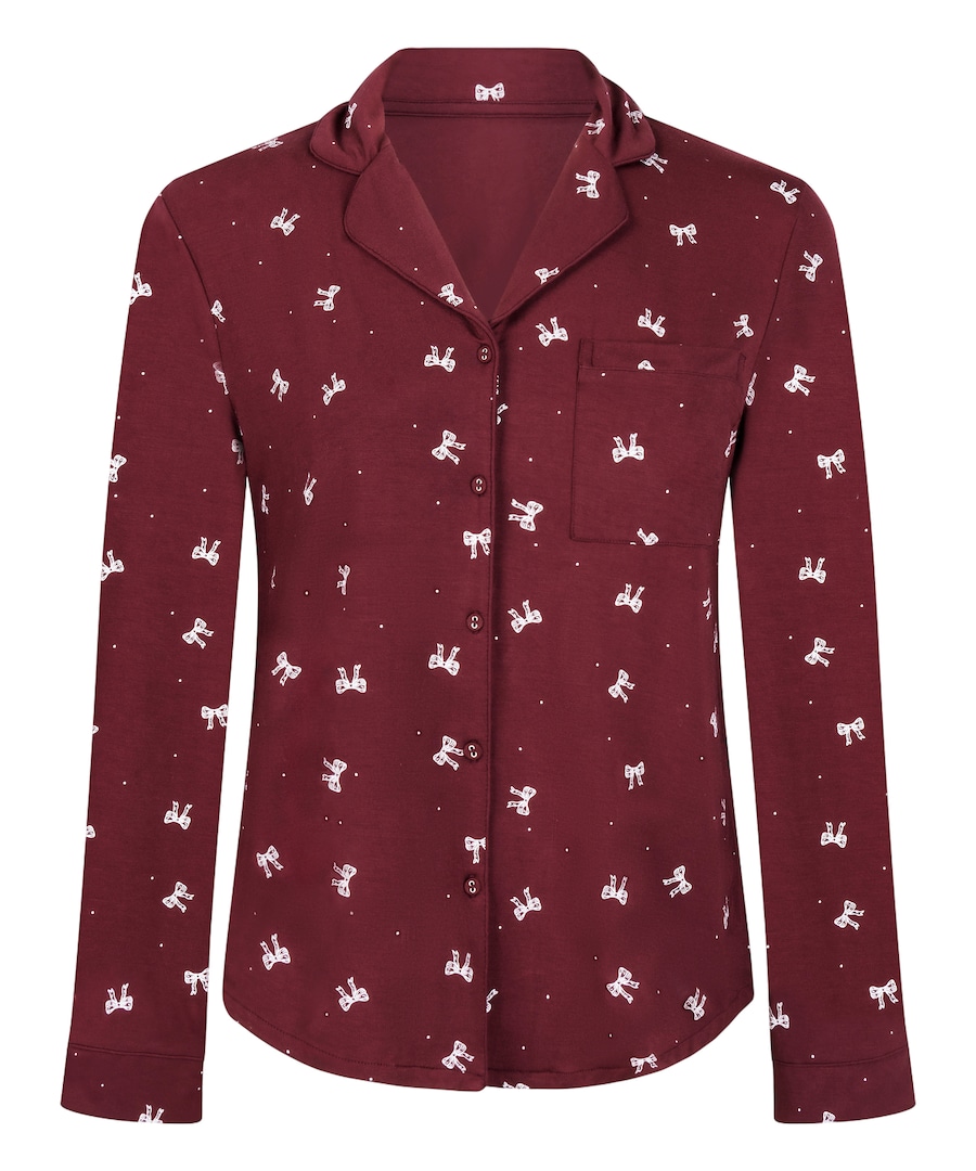 

Пижамная рубашка Hunkemöller, Wine Red