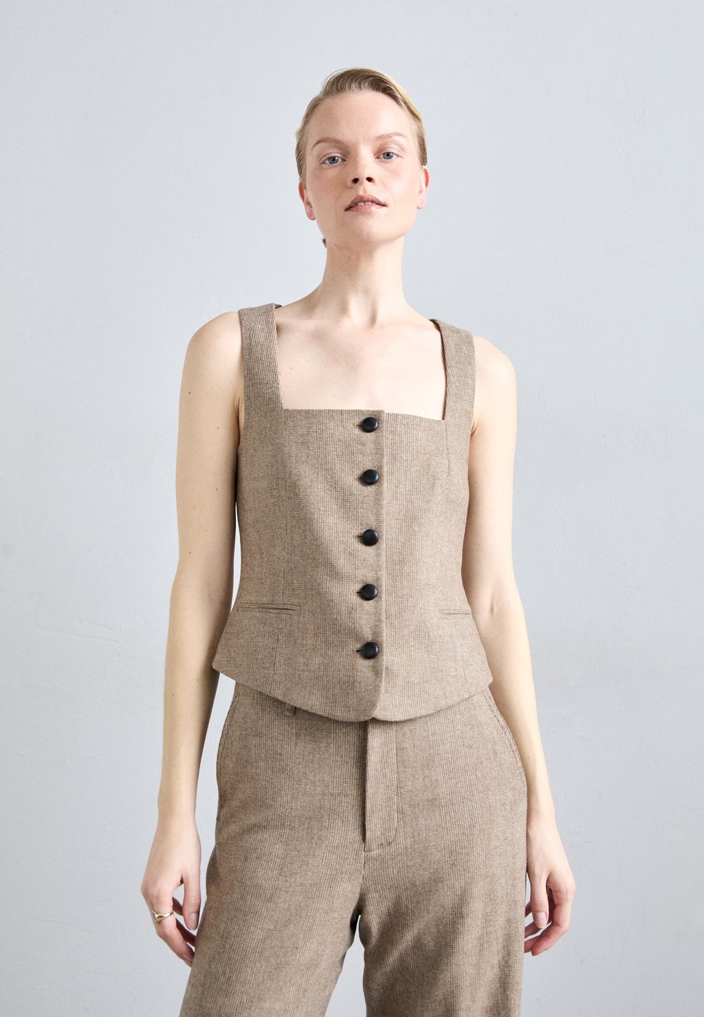 

Блуза MARIANA VEST - Top rag & bone, коричневый