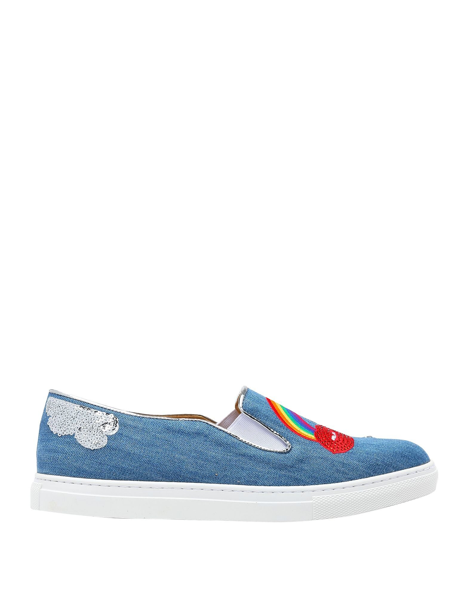 Кроссовки Charlotte Olympia, серо-синий