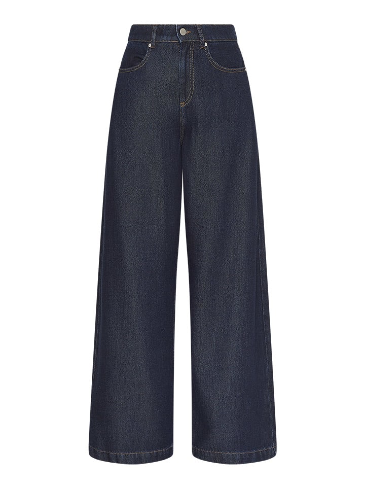 

Джинсы "Josephine Rue" - комфортный крой - темно-синего цвета MOSS COPENHAGEN