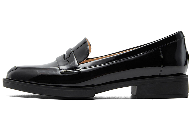 Повседневные туфли женские черные NINE WEST