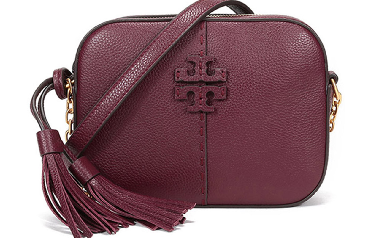 

TORY BURCH Сумка через плечо для фотоаппарата из кожи Макгроу