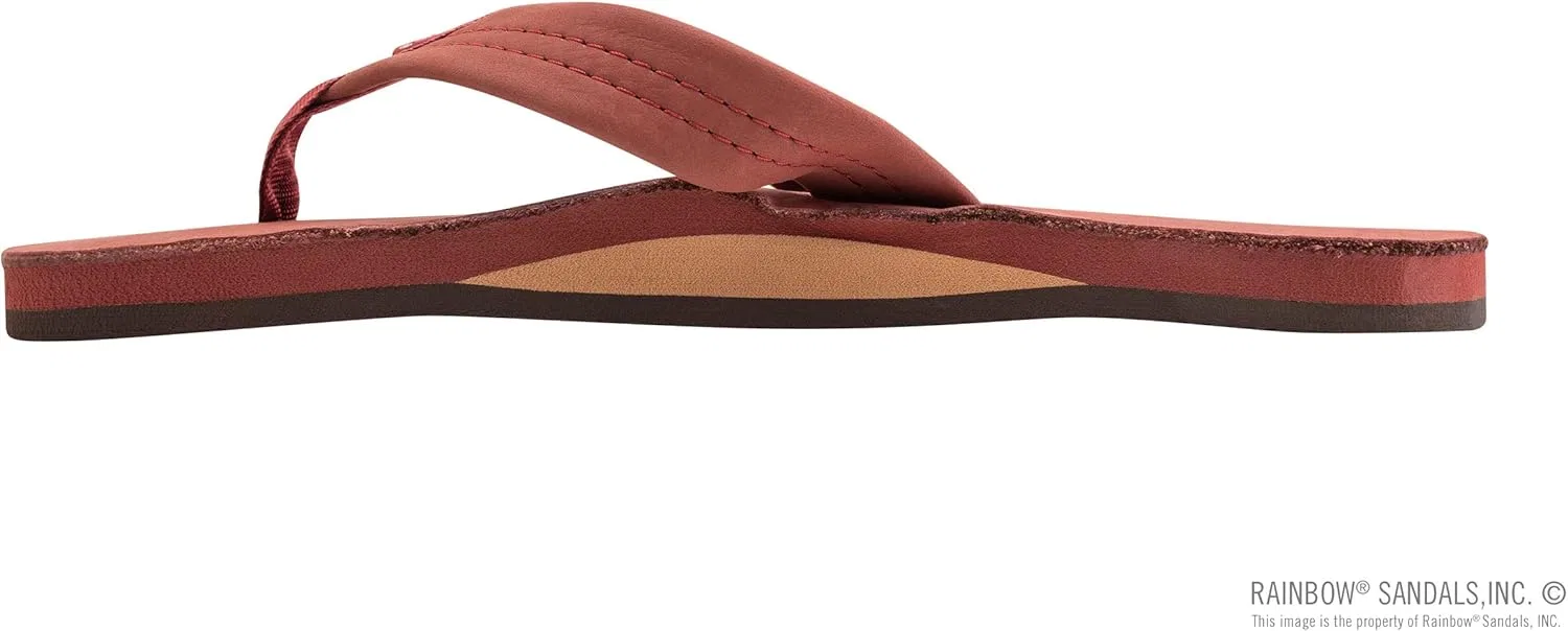 Мужские сандалии Rainbow из двухслойной кожи с поддержкой свода стопы Rainbow Sandals, 2-Cognac — фото 2