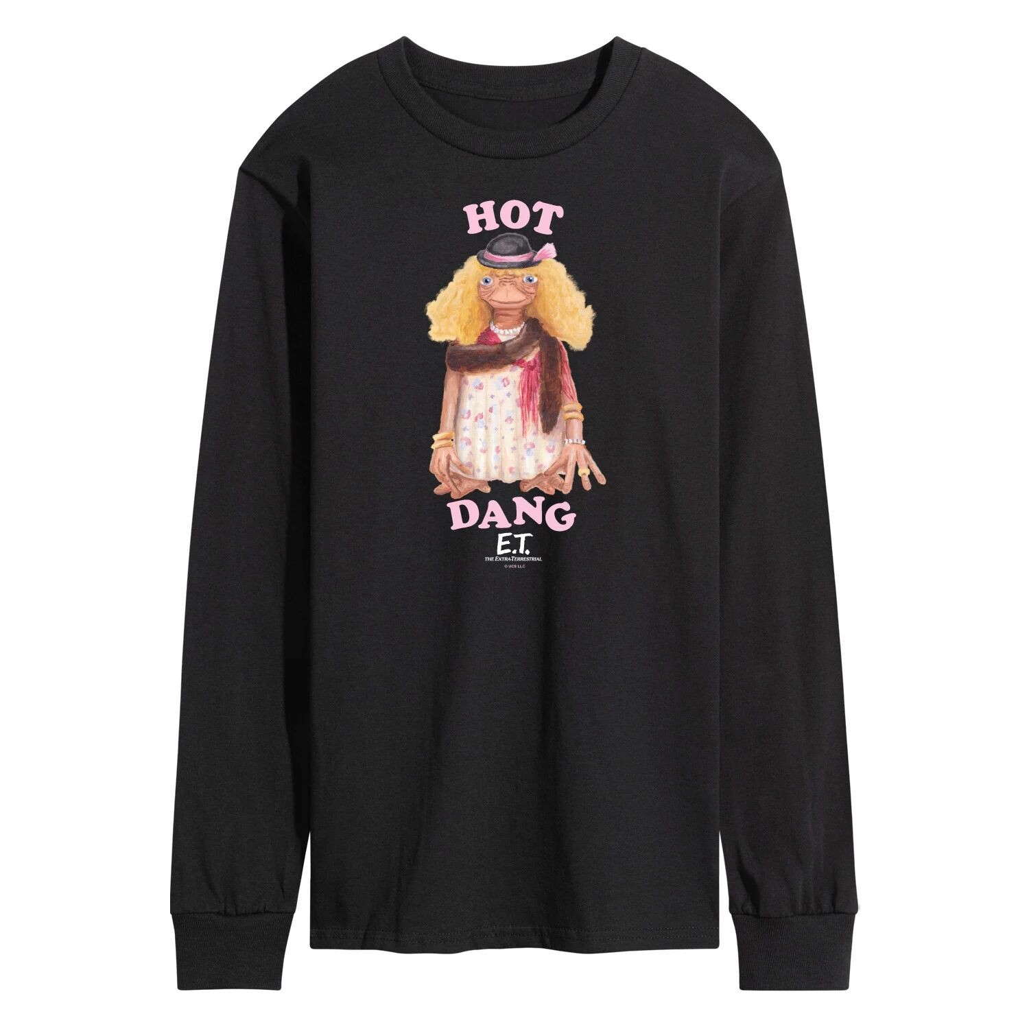 

Мужская футболка с длинным рукавом ET Hot Dang Licensed Character