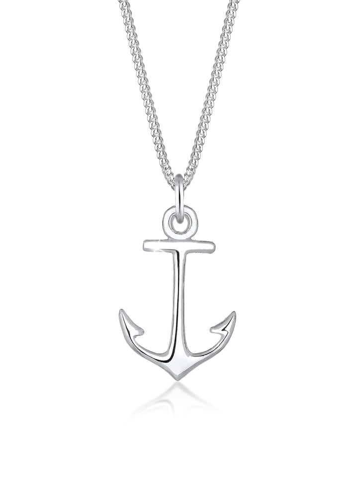 

Elli Колье из серебра 925 пробы с якорем
