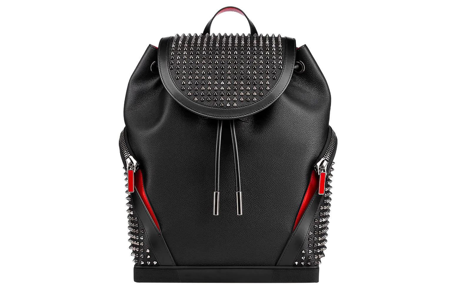 

Рюкзак Christian Louboutin с детализированными шипами