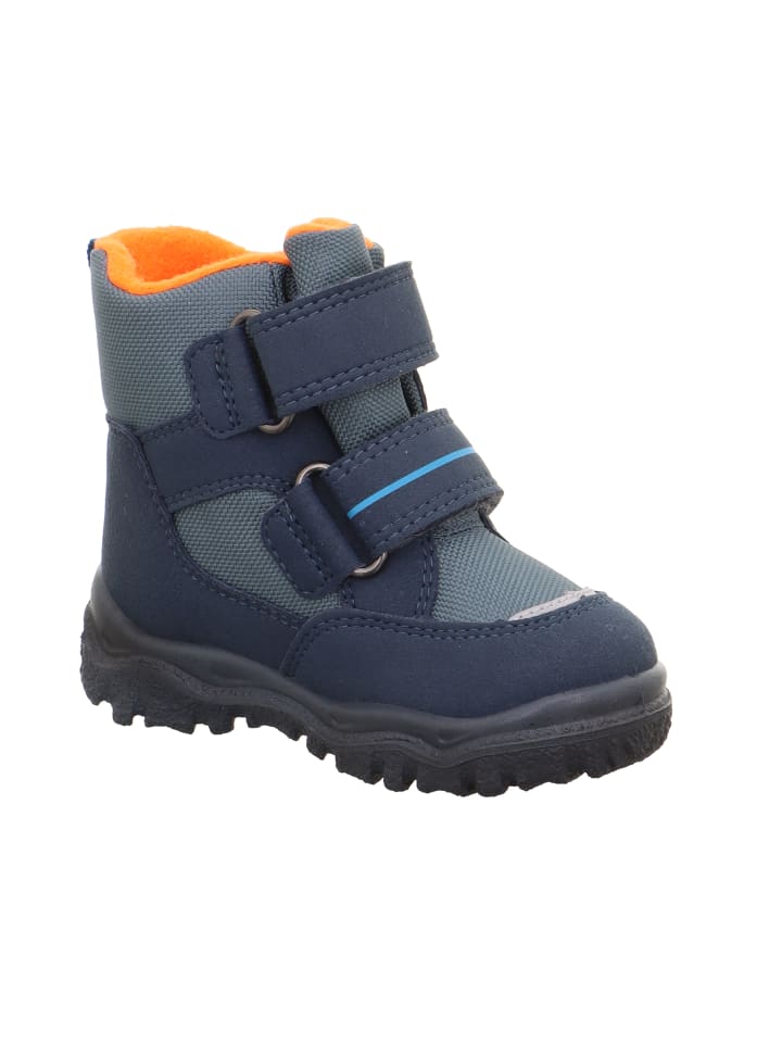 Зимние ботинки HUSKY1 синего/оранжевого цвета superfit — фото 2