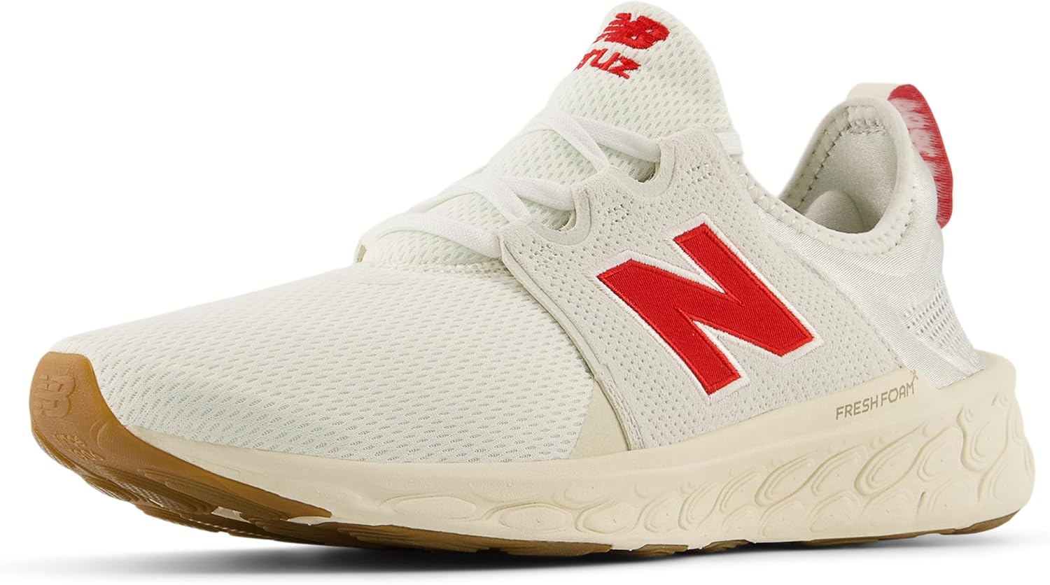 

Мужские кроссовки New Balance Fresh Foam X Cruz Artisan V3, Sea Salt/Team Red/Permafrost