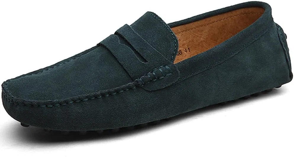 Мокасины ANUFER Loafers, зеленый