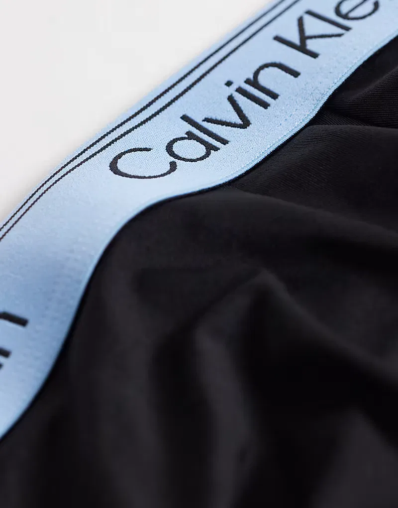 Комплект из 3 боксеров Calvin Klein Microfibre Stretch, черный — фото 2
