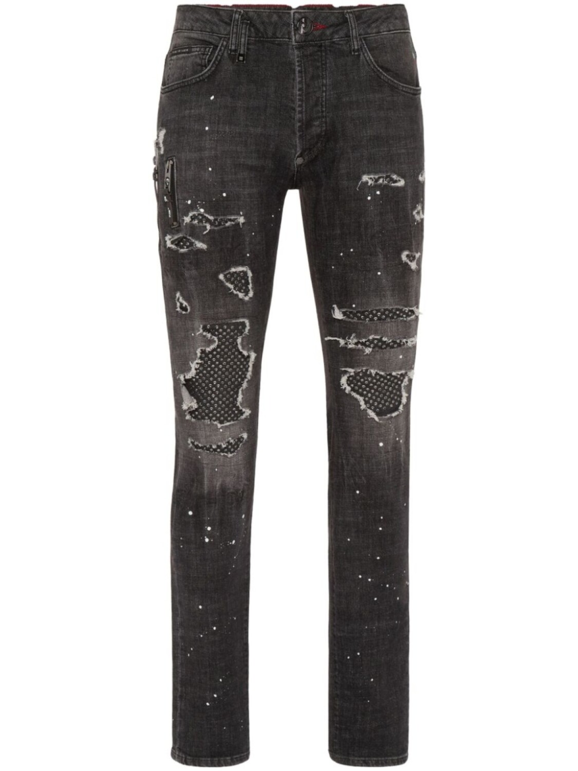 

Philipp Plein джинсы Rock Star, серый