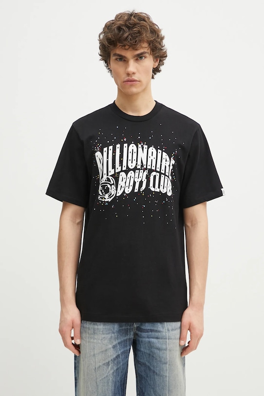 

Футболка хлопковая Embellished Arch Logo T-Shirt Billionaire Boys Club, черный