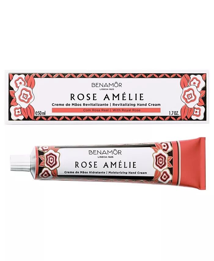 

Women's Rose Amelie Creme de Maos Hidratante, увлажняющий крем для рук, 1,69 жидких унций Benamor