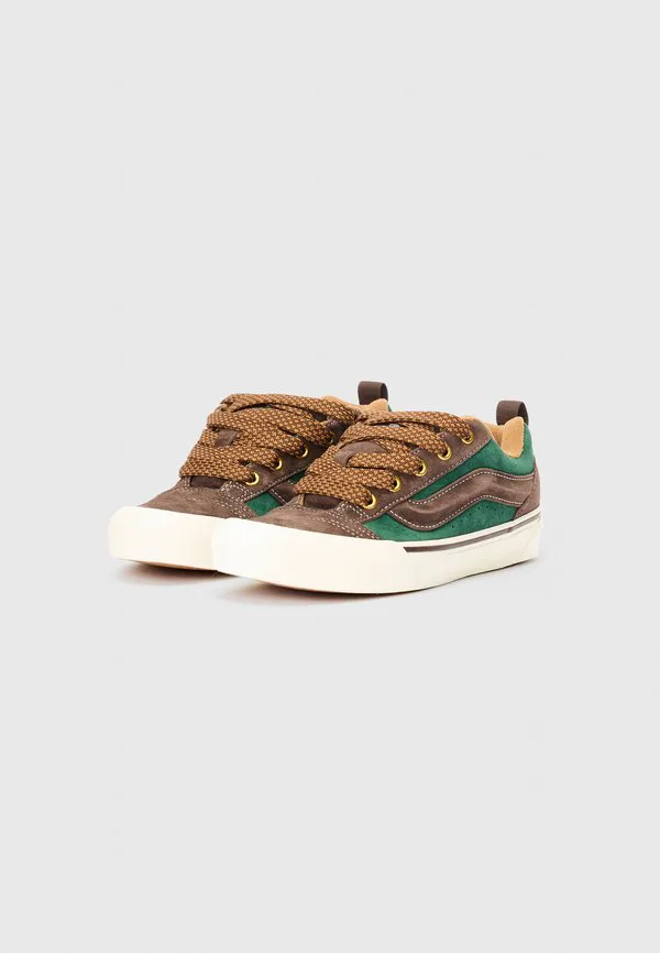 Скейтбордистские кроссовки knu skool унисекс Vans, Brown/Green — фото 2