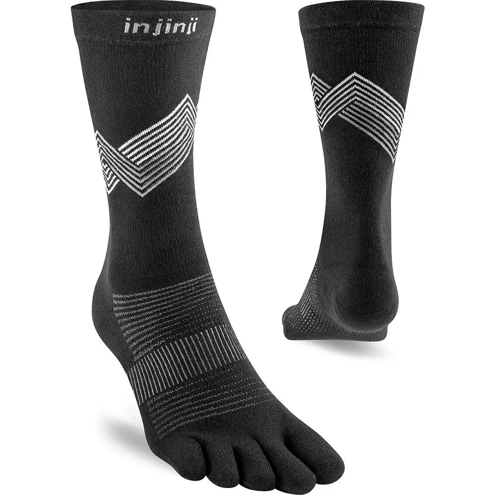 

Носки Injinji Run Lightweight Crew, черный