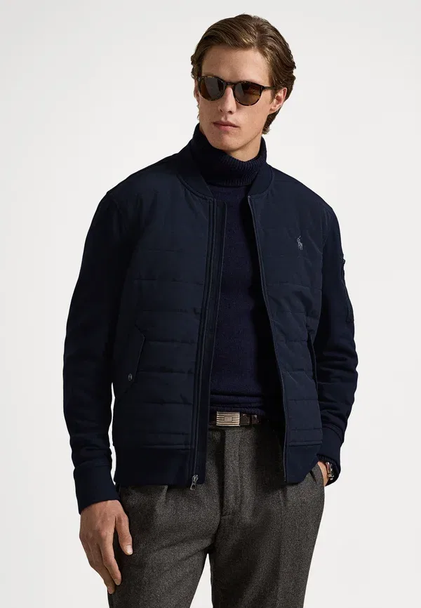 Куртка-бомбер Hybrid Polo Ralph Lauren, авиаторный синий