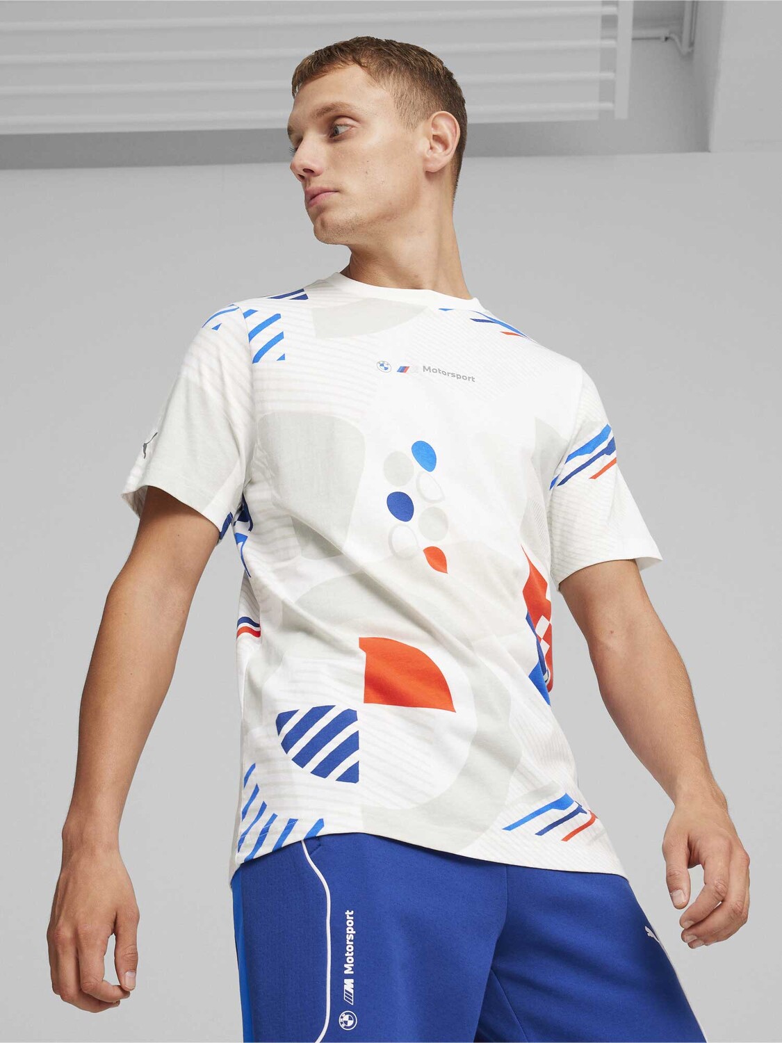 

Футболка Puma BMW MMS AOP, белый