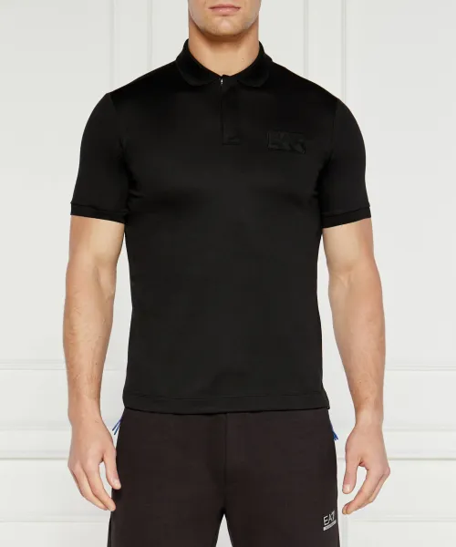 

Футболка поло Slim fit Ea7, черный