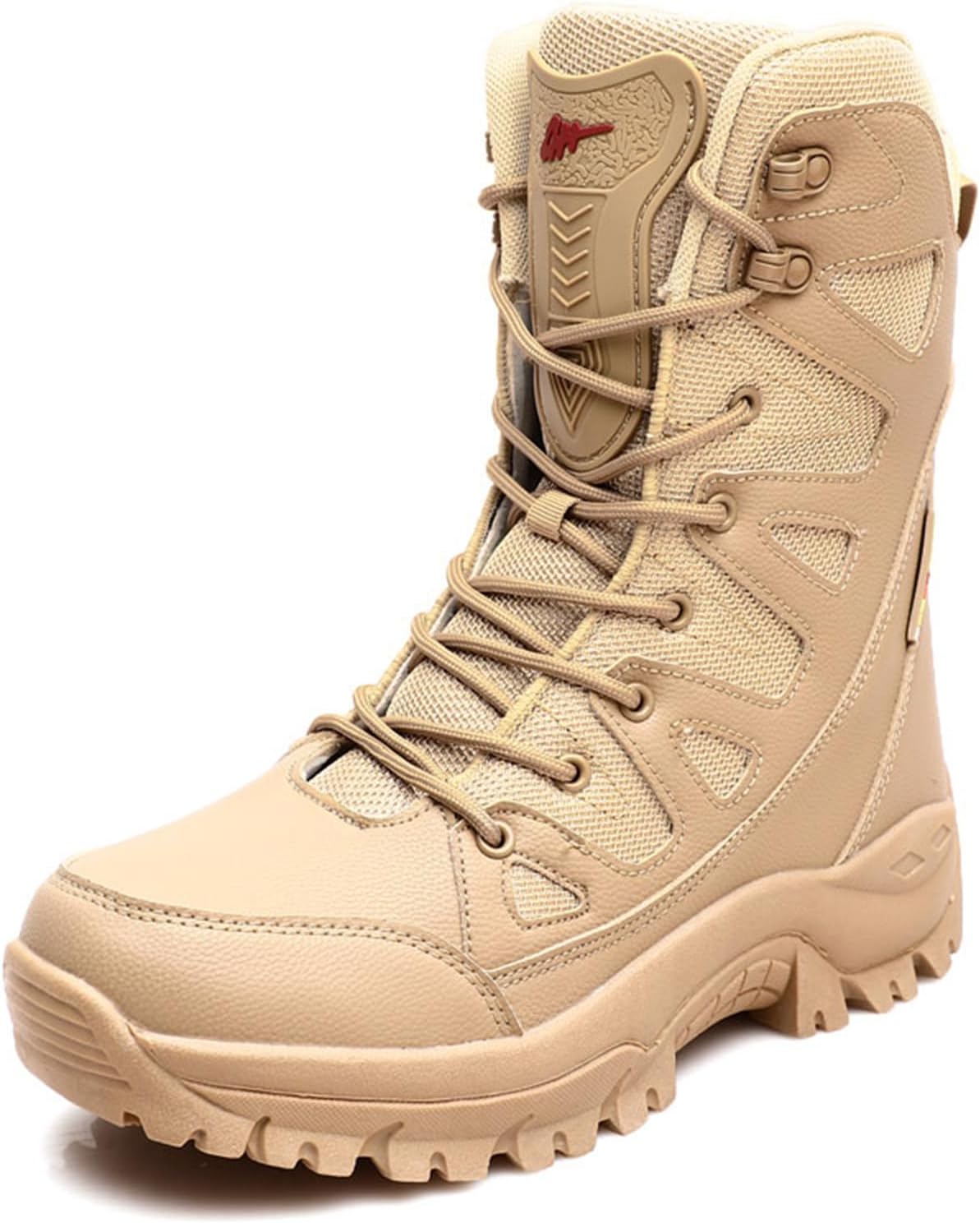 

Мужские тактические ботинки на шнуровке Tengfeifly, хаки