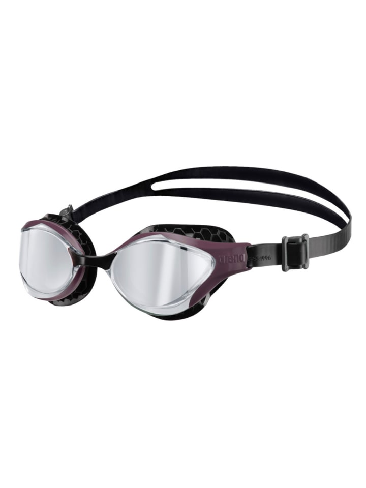 

Arena Плавательные очки Air Bold Mirror Swipe с зеркальными линзами, бордового цвета