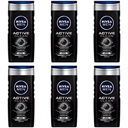 

Гель для душа для мужчин Active Clean 250 мл, Nivea