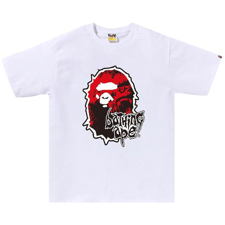 

Футболка BAPE Mad Ape Head Tee, White